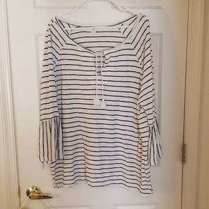 Striped Boho Top